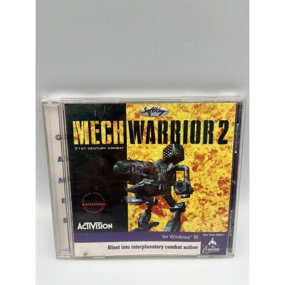 MechWarrior 2 - Battlepack Edition Video Game PC CD ROM 1995 - Picture 1 of 9